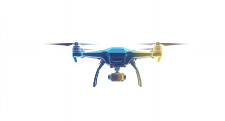 Modern Drone with Advanced Camera Technology