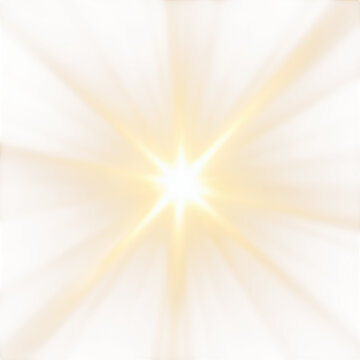 Bright light radiating from center, creating warm and inviting atmosphere. rays extend outward, enhancing sense of brightness and energy