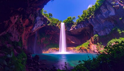 Surrounded by greenery, it feels like paradise.  