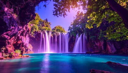 The waterfall's power is humbling and awe-inspiring.  