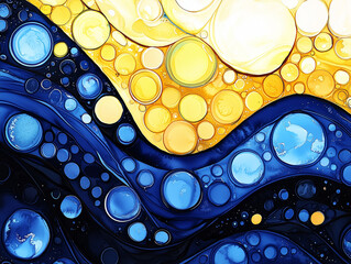  Spiritual Light of Islam - Rich, earthy tones blended with vibrant accents and symbolic contrasts - Sacred Geometry - A profound artistic
