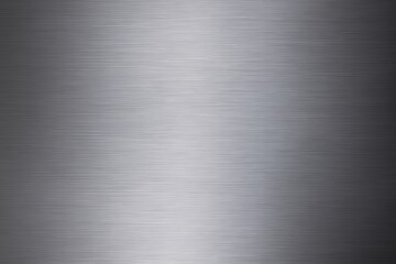 Brushed Metal Texture Aluminum Background With Horizontal Grain