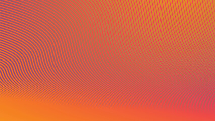 Red Orange Abstract Background with Stripes Line for Vibrant Modern Design, UI, and Digital Backdrops