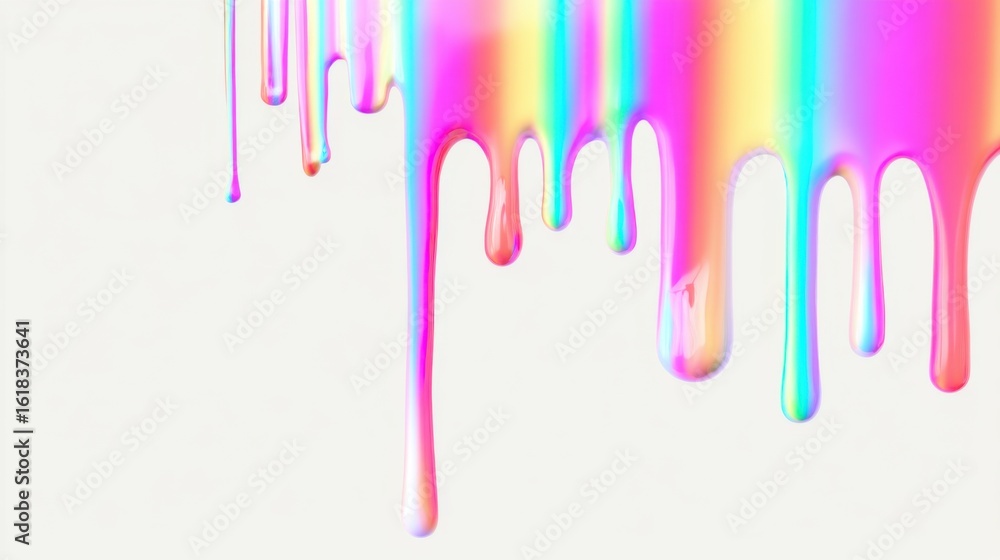 Poster a vibrant display of ionized colors creates a dynamic and abstract visual effect with striking contr