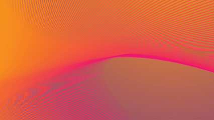 Red Orange Abstract Background with Stripes Line for Vibrant Modern Design, UI, and Digital Backdrops