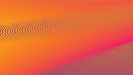 Red Orange Abstract Background with Stripes Line for Vibrant Modern Design, UI, and Digital Backdrops