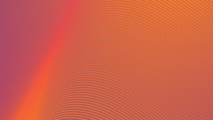 Red Orange Abstract Background with Stripes Line for Vibrant Modern Design, UI, and Digital Backdrops