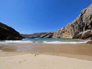 Einzigartige Strandbucht in der Algarve