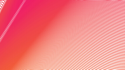 Red Orange Abstract Background with Stripes Line for Vibrant Modern Design, UI, and Digital Backdrops