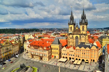 Obraz premium Prague Church of Our Lady before Týn 