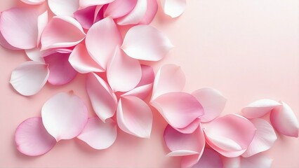 Dreaming in pink: a cascade of rose petals to brighten your day and fill your heart with beauty and joy