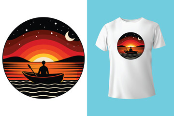 East Dock yachting company sailing team cute vintage vector print for children kid boy marine wear tee shirt