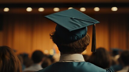 Graduation Ceremony Moment