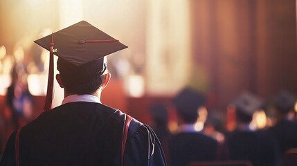 Graduation Ceremony Moment