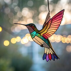 Obraz premium hummingbird on a branch