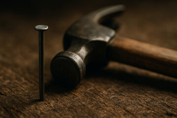 hammer and nails