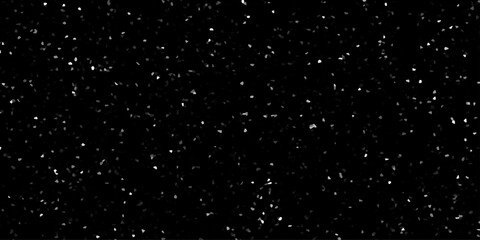 Terrazzo paper texture Black background. Scattered pixelated mosaic with random shapes. Artistic modern abstract texture with small fragmented shapes. Digital noise pattern.	