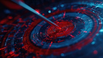 Abstract digital target