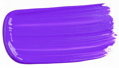 Bold purple paint stroke on white, perfect for art, design, and creative projects.