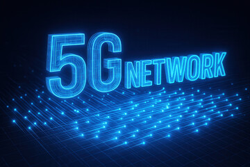 5g network technology revolution digital space graphic design futuristic environment close-up viewpoint connectivity concept