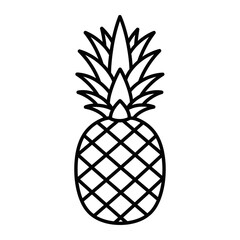 Outline Pineapple Icon
