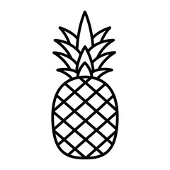 Outline Pineapple Icon