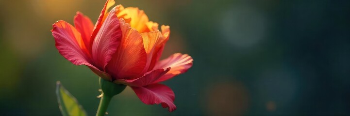 Close-up of a single, wilting flower, symbolizing the feeling of isolation and emotional solitude  The image evokes a sense of sadness and yearning for connection ,  beige,  head
