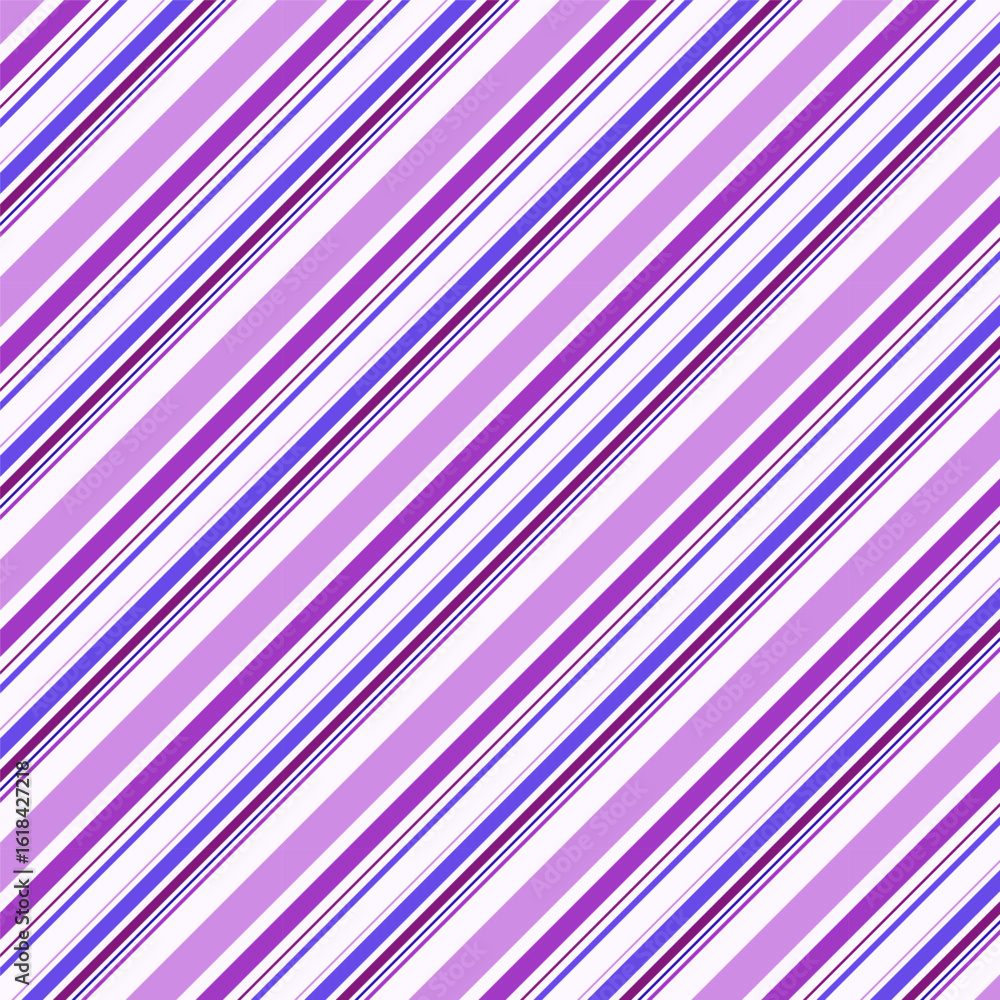 Wall mural striped seamless pattern for halloween.diagonal stripes lines abstract repeat pattern in purple.vect
