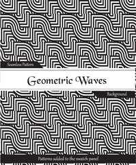 Seamless Geometric Pattern for Textile Print for printed fabric design