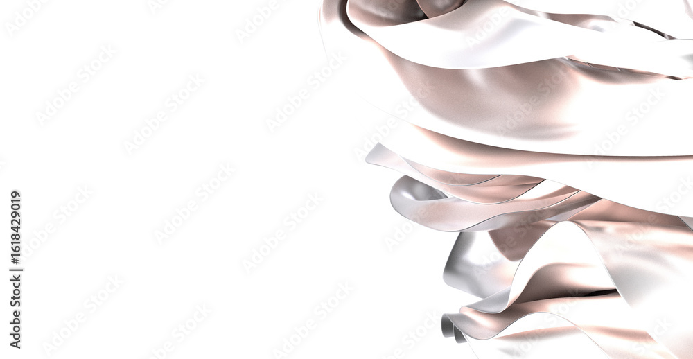 Poster abstract background image of elegant draped fabric. perfect for design projects.