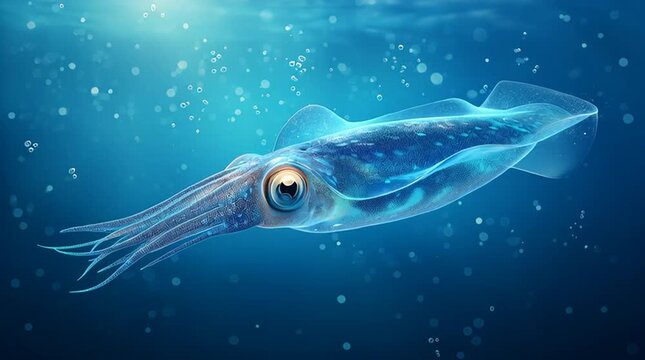 squid, fish, sea, underwater, water, aquarium, ocean, animal, blue, tropical, coral, reef, marine, nature, vector, diving, cartoon, fishing, goldfish, illustration, aquatic, isolated, scuba, swimming,