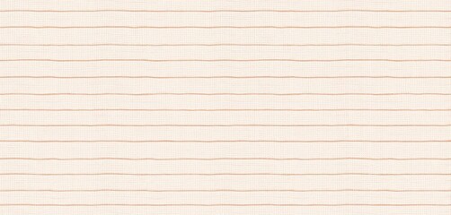 Pastel linen texture, embossed horizontal stripes, seamless vector pattern for modern geometric background, emboss, decor