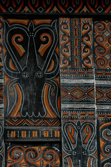Toraja House Pattern, Sulawesi, Indonesia