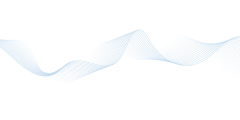 Abstract wave element for design.Flowing particles future technology concept abstract gray wave curve lines banner.