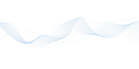 Abstract wave element for design.Flowing particles future technology concept abstract gray wave curve lines banner.