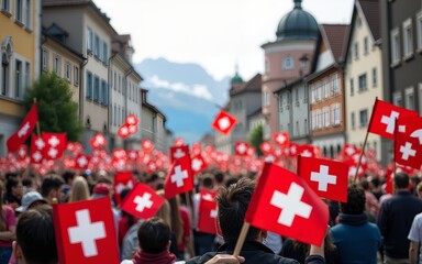 Celebrating Swiss National Day Traditions History and the Vibrant Spirit of Switzerland Today. High quality