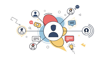 Obraz premium Strategies for Effective Communication The Key to Building Strong Relationships with Others