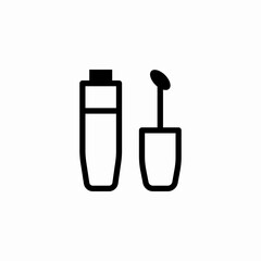 lip gloss applicator icon sign vector