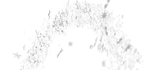 Sparkling silver stars burst background. Perfect for celebration, holiday, or magic themed designs.