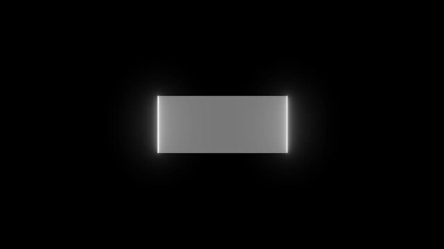 HUD Square Frames ,HUD GUI futuristic element Sci-fi concept animation. Modern banner, lower third. Callouts title. Neon hologram screen overlay Circle Abstract Digital Technology on black background.