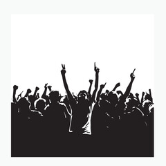 crowd of riot supporters