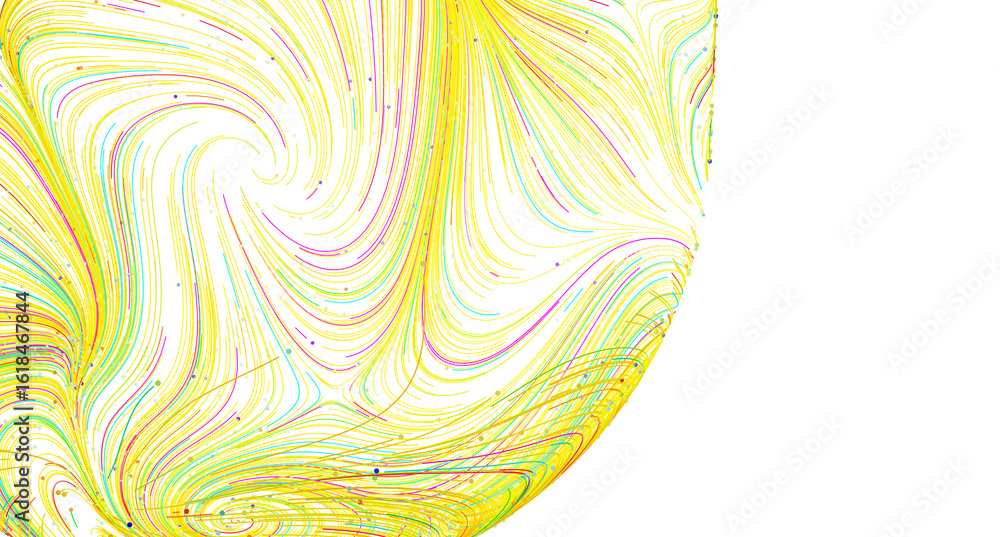 Poster vibrant abstract background with swirling lines and colorful patterns. perfect for modern designs.
