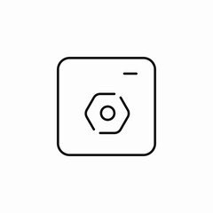 plugin active status icon sign vector