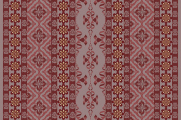 thai art pattern fabric seamless pattern