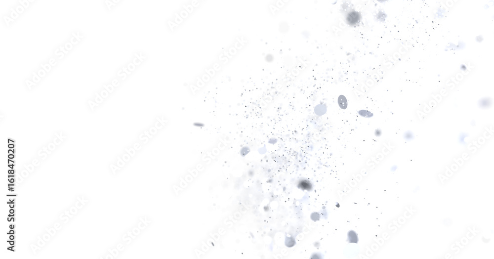 Poster high-resolution stock photo of abstract white background with subtle gray dust particles perfect for