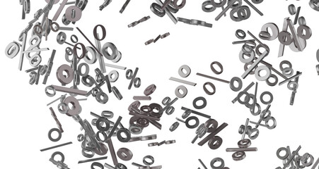 Blurred sale background.