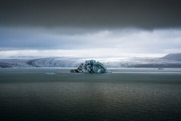 Iceland iceberg and glacier