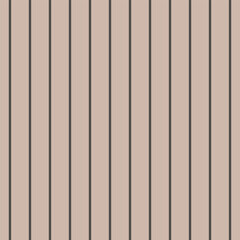 Slim stripe seamless pattern with beige and dark brown tones