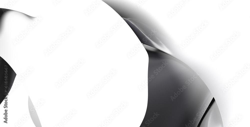 Poster modern abstract background image featuring a sleek black curve on white. perfect for websites and de
