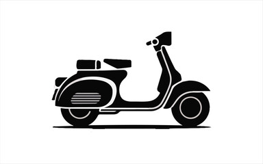 Fototapeta premium motorcycle isolated on a white background